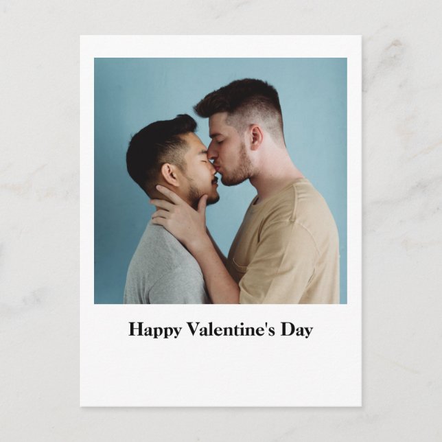 Postale Heureuse Sainte-Valentin | LGBT Pride mois Carte p (Devant)