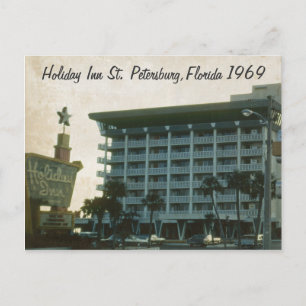 Postale Holiday Inn St. Petersburg Florida 1969 Carte post
