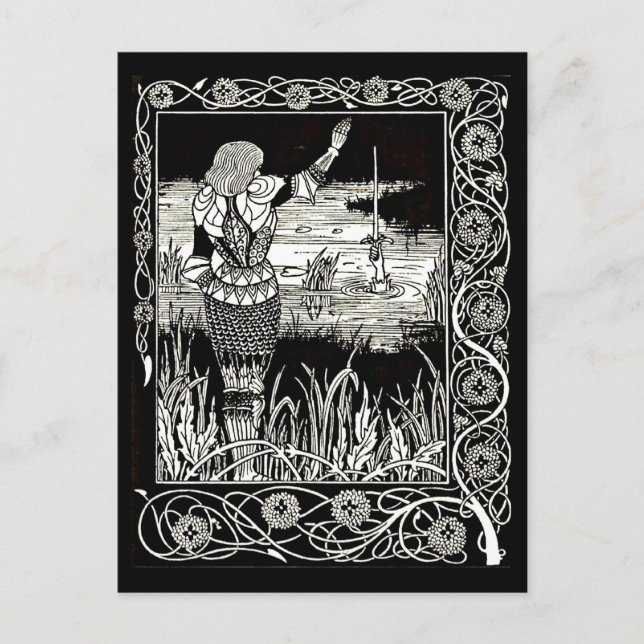 Postale Illustration Vintage carte postale-Aubrey Beardsle (Devant)