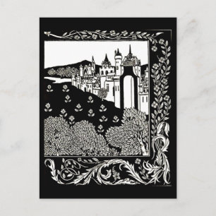 Postale Illustration Vintage carte postale-Aubrey Beardsle