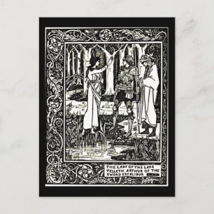 Postale Illustration Vintage carte postale-Aubrey Beardsle