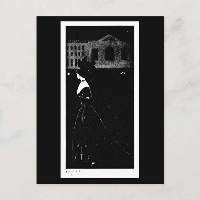 Postale Illustration Vintage carte postale-Aubrey Beardsle (Devant)