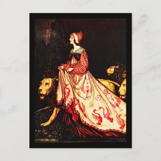 Postale Illustration Vintage carte postale-Rackham 19 (Devant)