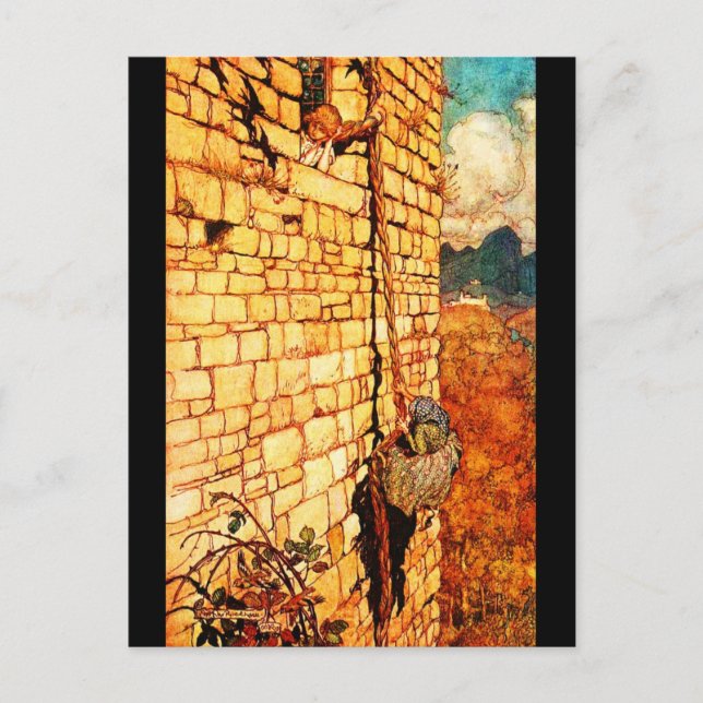Postale Illustration Vintage carte postale-Rackham 20 (Devant)
