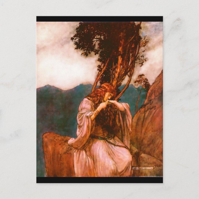 Postale Illustration Vintage carte postale-Rackham 21 (Devant)