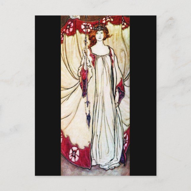 Postale Illustration Vintage carte postale-Rackham 28 (Devant)