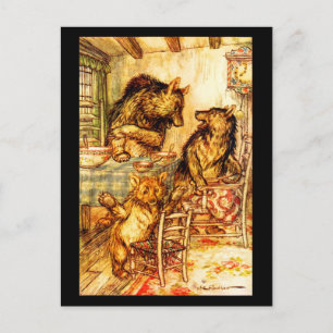 Postale Illustration Vintage carte postale-Rackham 36