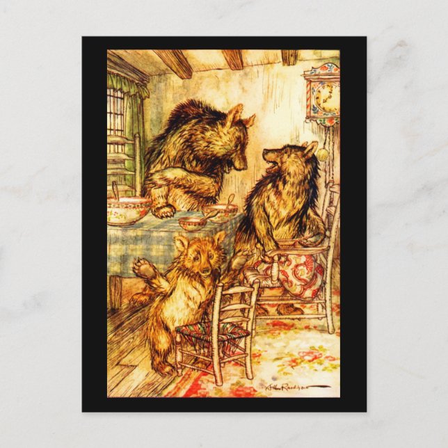 Postale Illustration Vintage carte postale-Rackham 36 (Devant)