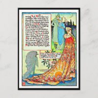 Illustration Vintage carte postale-Walter Crane 25