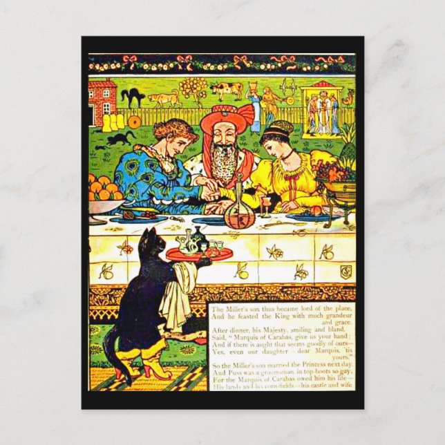 Postale Illustration Vintage carte postale-Walter Crane 42 (Devant)