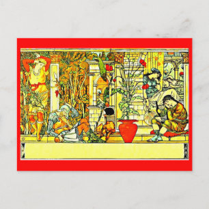 Postale Illustration Vintage carte postale-Walter Crane 44