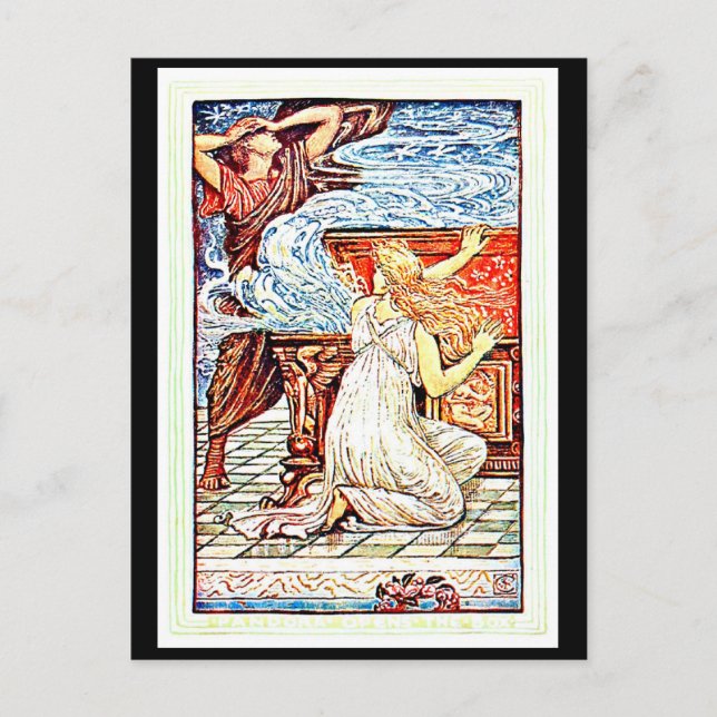 Postale Illustration Vintage carte postale-Walter Crane 50 (Devant)