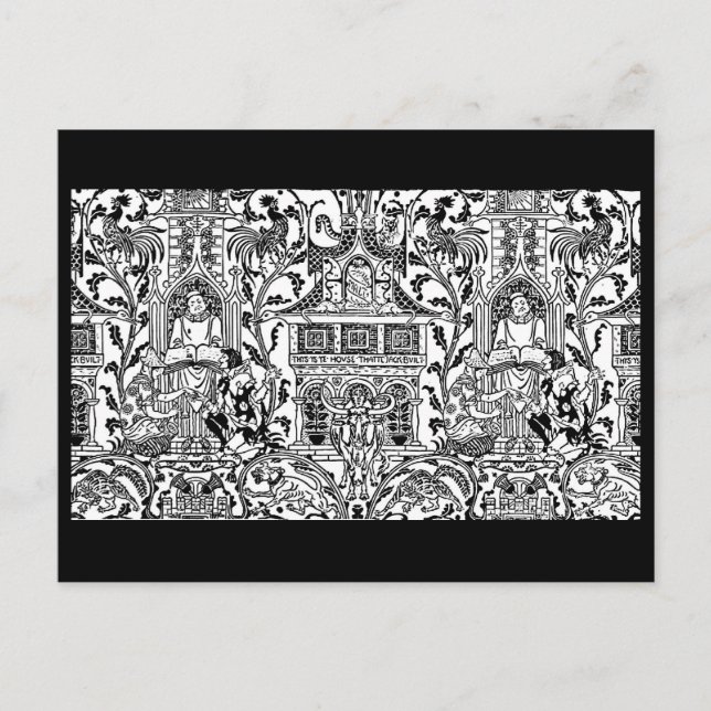 Postale Illustration Vintage carte postale-Walter Crane 67 (Devant)