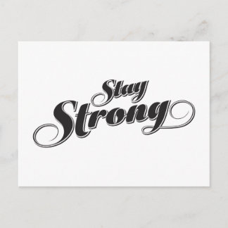 Postale Inspirational Motivational Forte citation Carte po