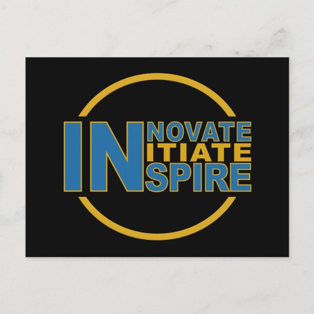 Postale INSPIRE carte postale, personnaliser (Devant)