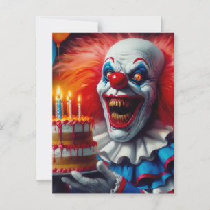 Postale J'ai entendu dire que c'est votre carte de clown d