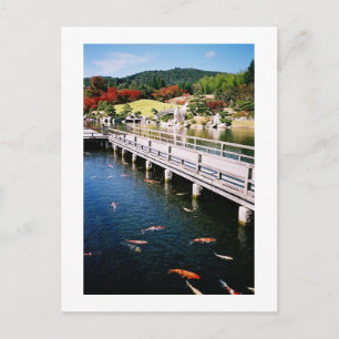 Postale Jardin de Sankeien : Mihara City, Japon Carte post
