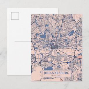Postale Johannesburg Afrique du Sud Breezy City Carte Voya