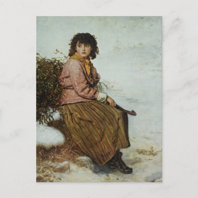 Postale John Everett Millais - Ramasseur de gui Carte post (Devant)