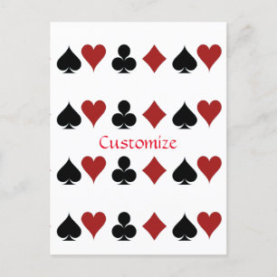 Postale Jouer des combinaisons de carte Thunder_Cove