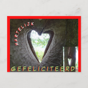 Postale Joyeux Anniversaire Cœur dans l'Arbre Carte Postal