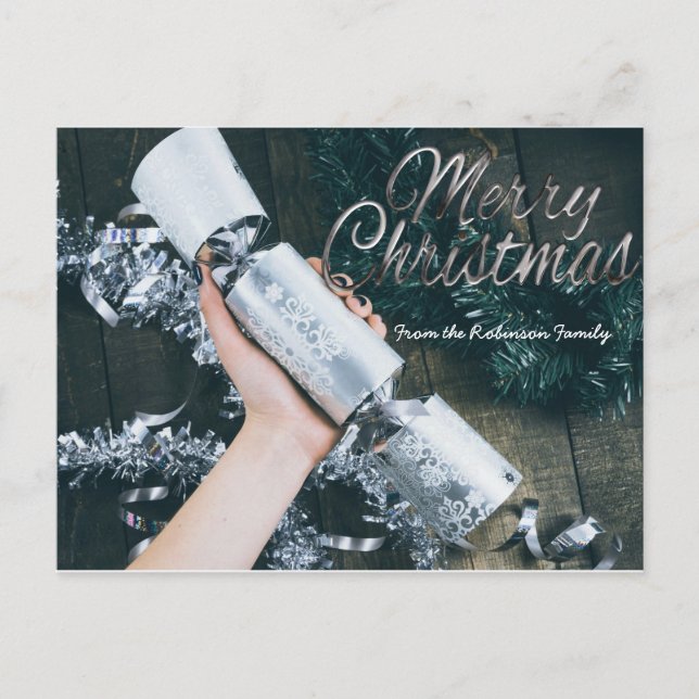 Postale Joyeux Noël Carte personnalisée pour les voisins (Devant)