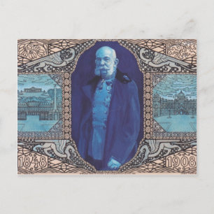 Postale Koloman Moser - Conception pour la carte anniversa