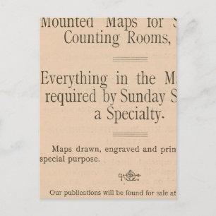 Postale La carte de conduite et de roulage de Colton des É