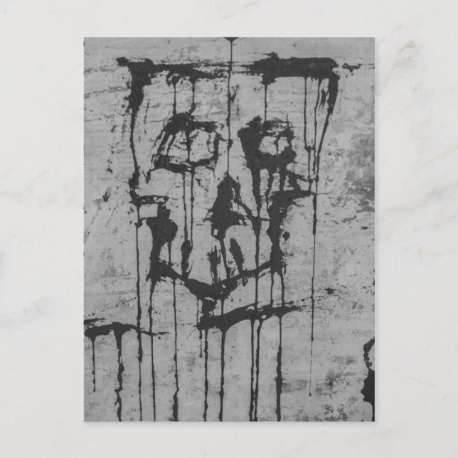 Postale La carte de la mort (Devant)