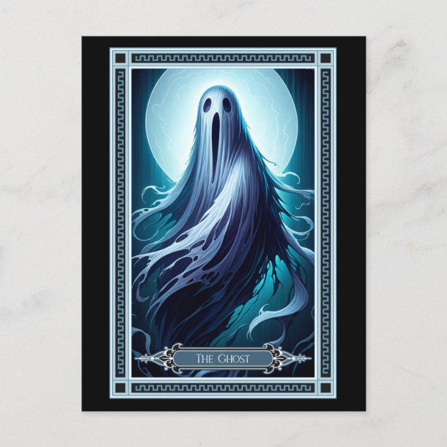 Postale La carte fantôme Tarot (Devant)