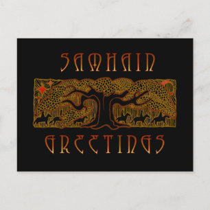 Postale La carte Great Tree Samhain
