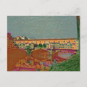 Postale La carte Ponte Vecchio