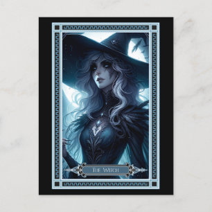 Postale La carte Tarot de sorcière
