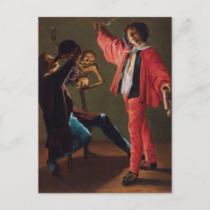 Postale La Dernière Goutte par Judith Leyster Carte postal
