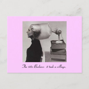 Postale La fameuse carte Beehive Hairdo des années 1960