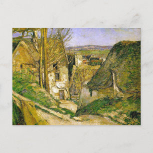 Postale La Maison de l'homme pendu par Paul Cezanne Carte 