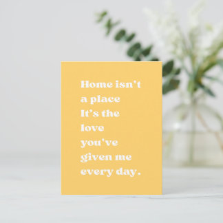 Postale La Maison Est Un Citadin D'amour Carte De Grand-mè