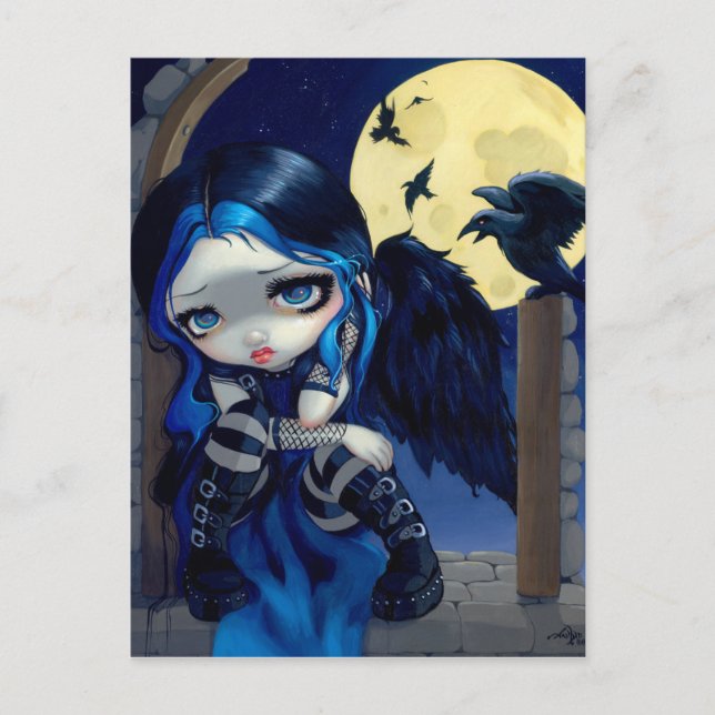 Postale "La Parole Qui Te Fouille, "Lénore !" Carte postal (Devant)