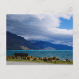 Postale Lac Wakatipu, Queenstown, Nouvelle-Zélande - Carte