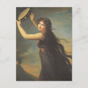 Postale Lady Hamilton par Elisabeth Vigee Le Brun Carte p