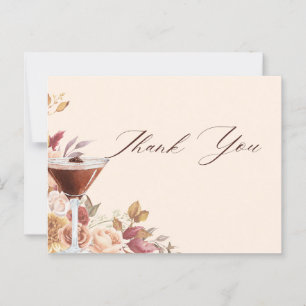 Postale L'amour brasse la Carte de remerciements