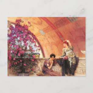 Postale Lawrence Alma Tadema Inconscient Rivals Carte post