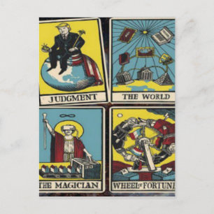 POSTALE LE JEU DE CARTE ILLUMINATI