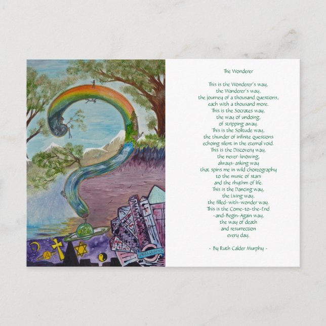 Postale Le Merveilleux - Par Ruth Calder Murphy - Carte Po (Devant)