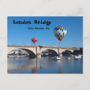 Postale Le pont de Londres, le lac Havasu, Az. Carte posta