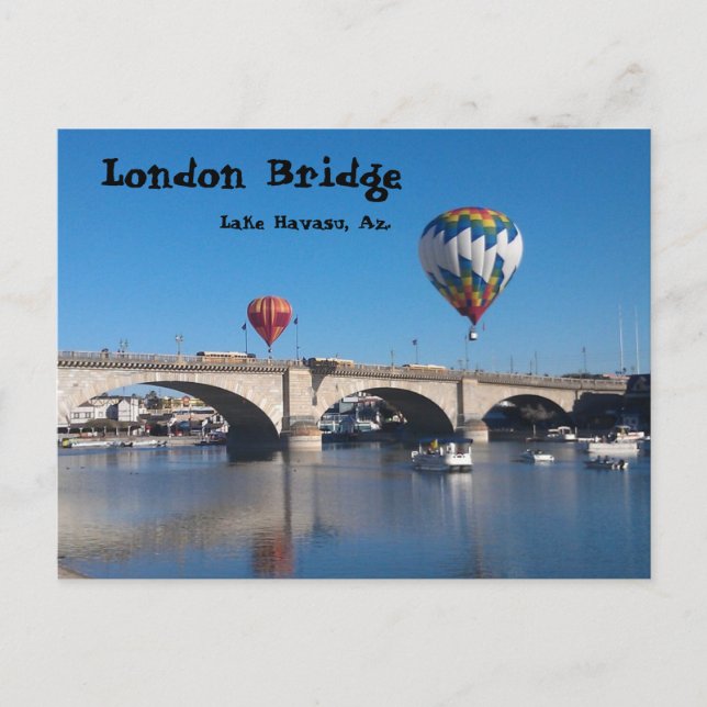 Postale Le pont de Londres, le lac Havasu, Az. Carte posta (Devant)
