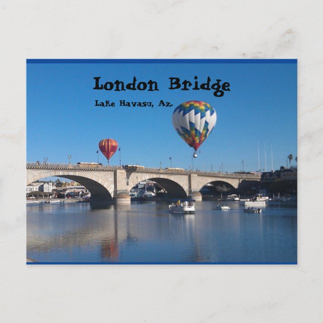 Postale Le pont de Londres, le lac Havasu, Az. Carte posta (Devant)