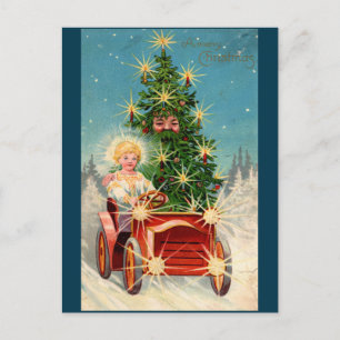 Postale Le sapin de la carte de Noël