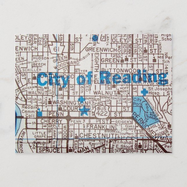 Postale Lecture, PA Carte Vintage (Devant)