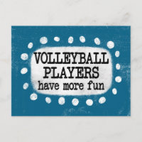 Les Joueurs De Volley-ball Ont Plus De Carte Posta
